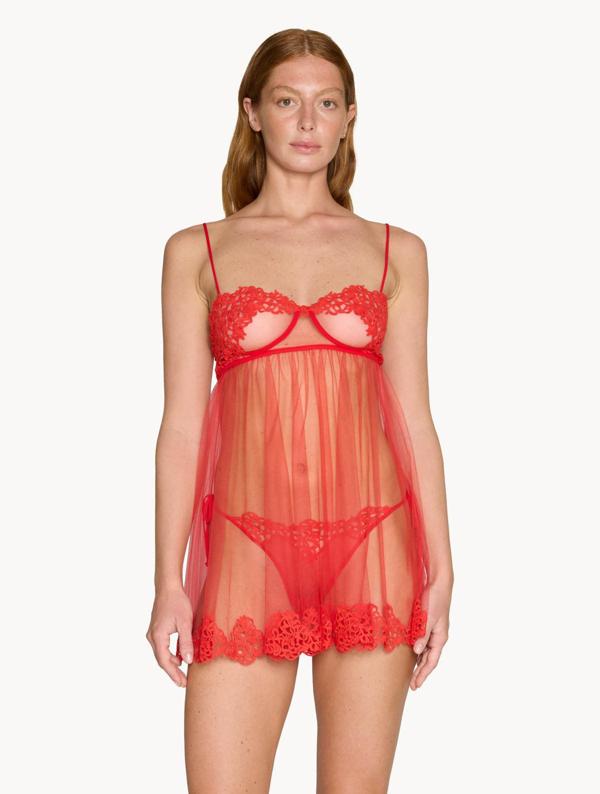 Babydoll Premier Rouge