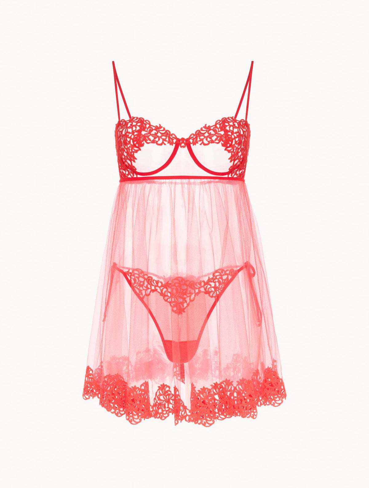 Babydoll Premier Rouge