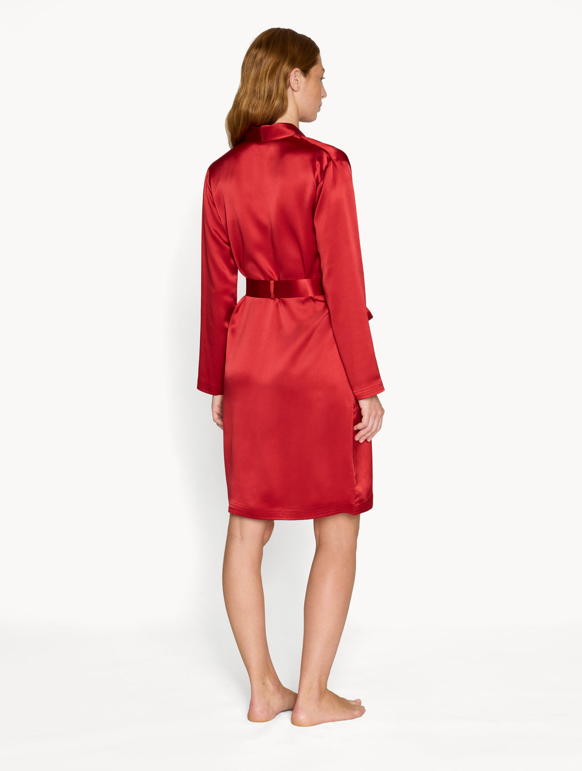 Short Robe The Essential Silk