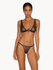 Reggiseno con scollatura profonda Pure Black