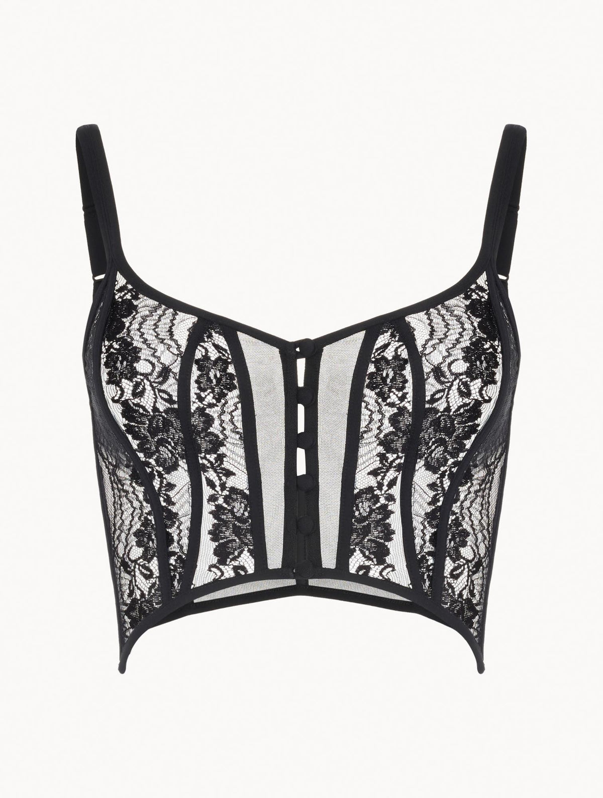 Bustier court Tuxedo Moon