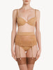 Shape Allure Beige Sculpting Suspender with Chantilly Lace
