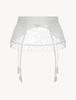 Shape Allure White formender Strapsgürtel mit Chantilly-Spitze