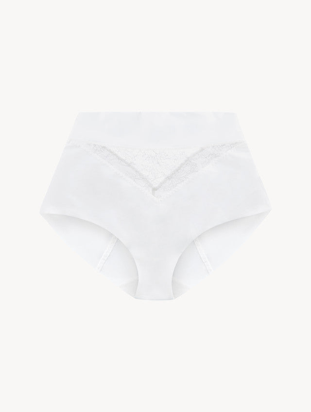 Shape Allure White Control Fit high-waist briefs