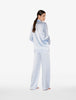 SILK Azure silk pajama set