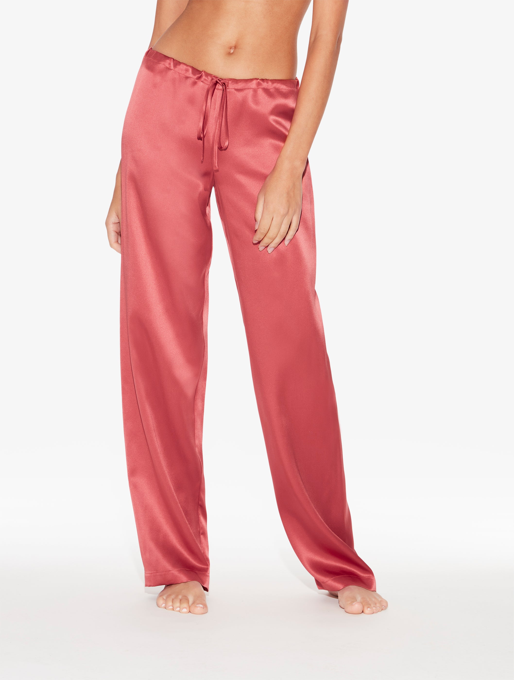 SILK Rose Noisette silk pajama set