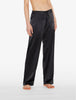 SILK Pigiama lungo colore Nero