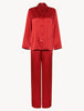 SILK Garnet silk pajama set