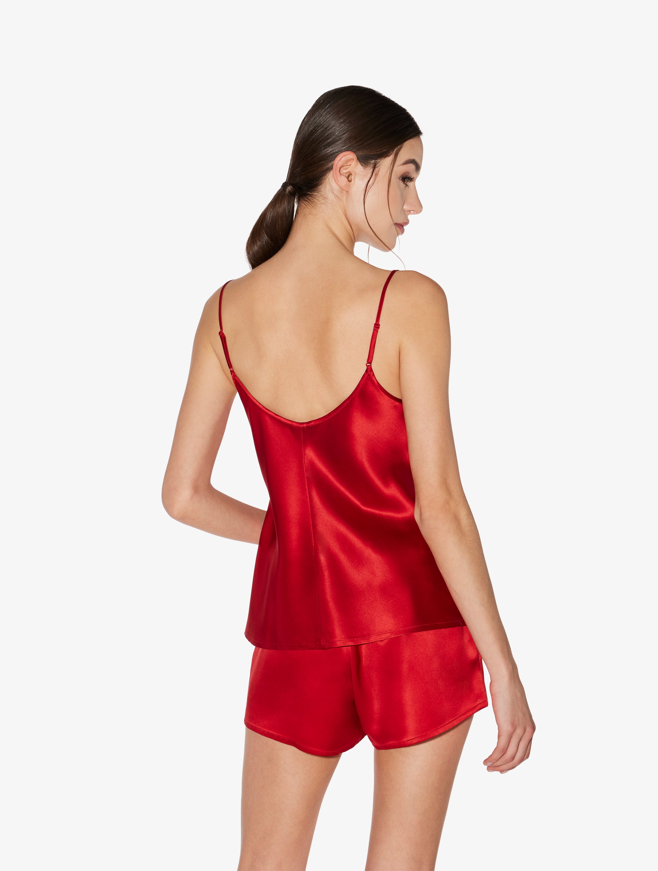 SILK Top colore rosso