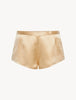 Silk pantaloncini beige