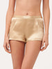 Silk pantaloncini beige