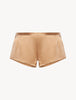 Silk shorts caramel