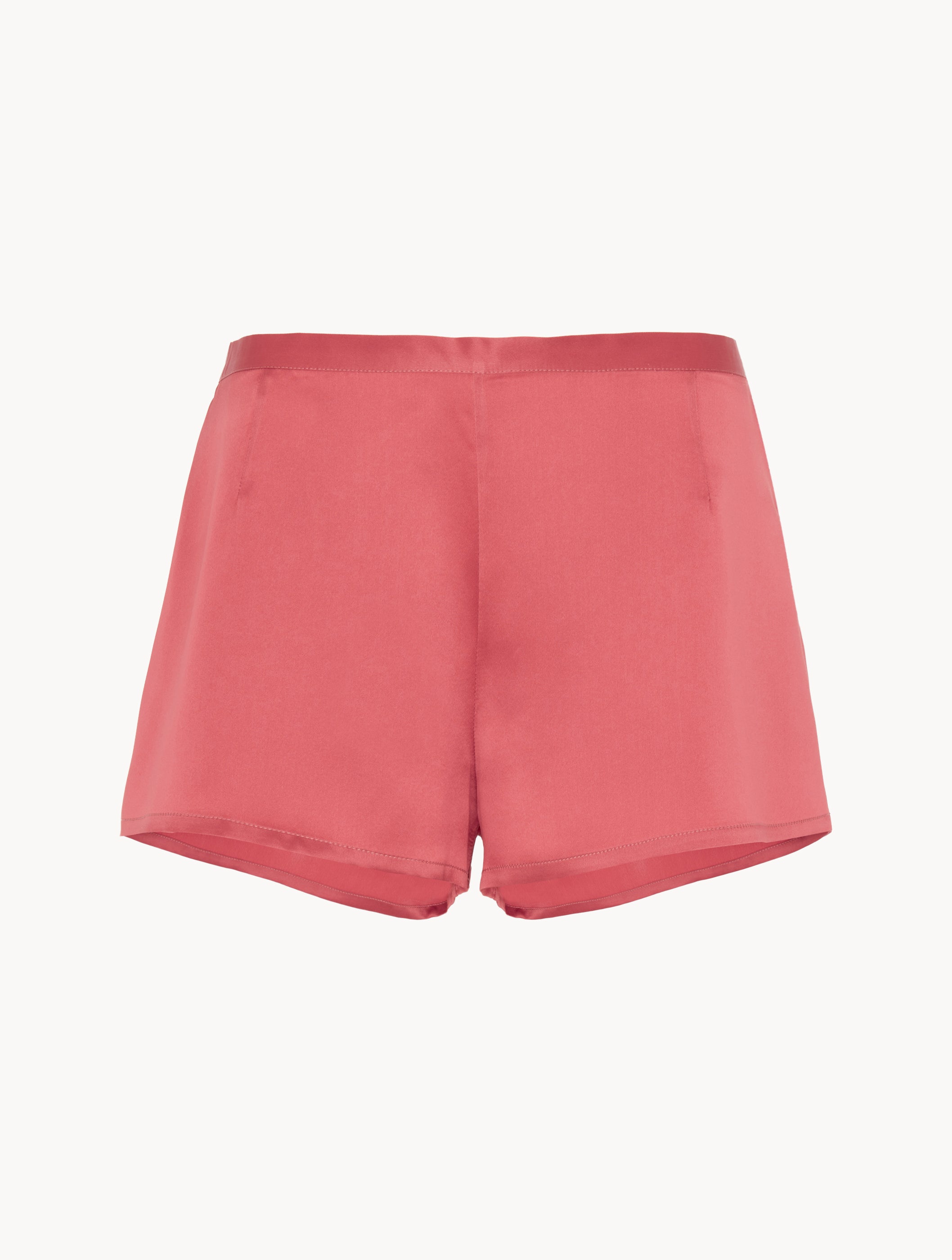Silk-Rose-Noisette-Schlafshorts aus Seide