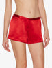 Silk Pantaloncini da pigiama in seta rossa