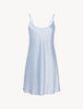 Silk Camicia da Notte Corta colore Azzurro