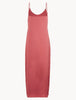 Silk Camicia da Notte Colore Rosa