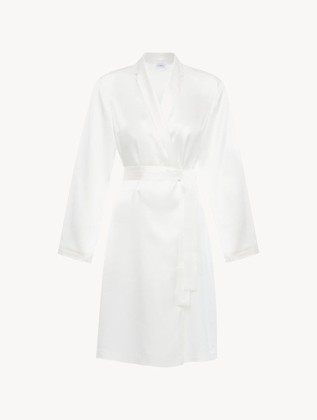 Silk Vestaglia Corta colore Bianco