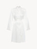 Silk Vestaglia Corta colore Bianco