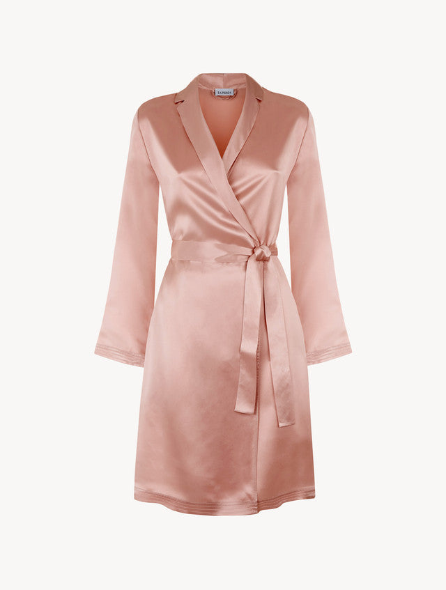 Silk Vestaglia corta colore Rosa