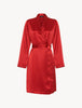 Silk Vestaglia Corta colore Rosso