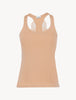 Souple Beige cotton vest top