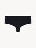 Souple Black cotton hipster briefs