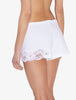 Pantalones cortos de algodón blanco Souple para dormir