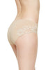 Souple Slip Medio in Cotone Stretch e Pizzo Leavers