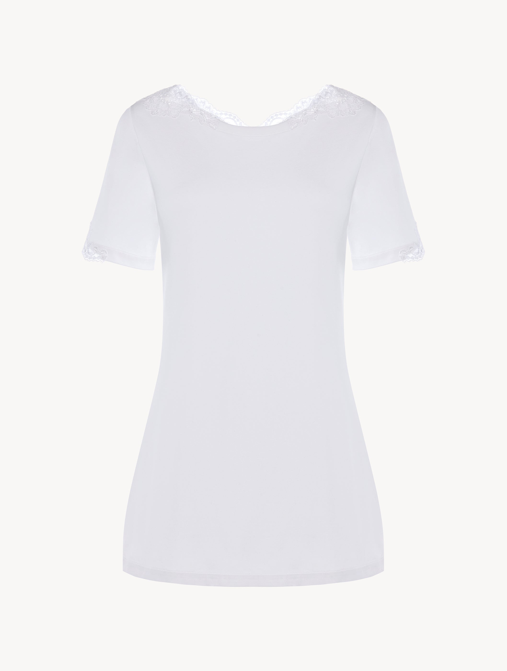 Souple White cotton T-shirt