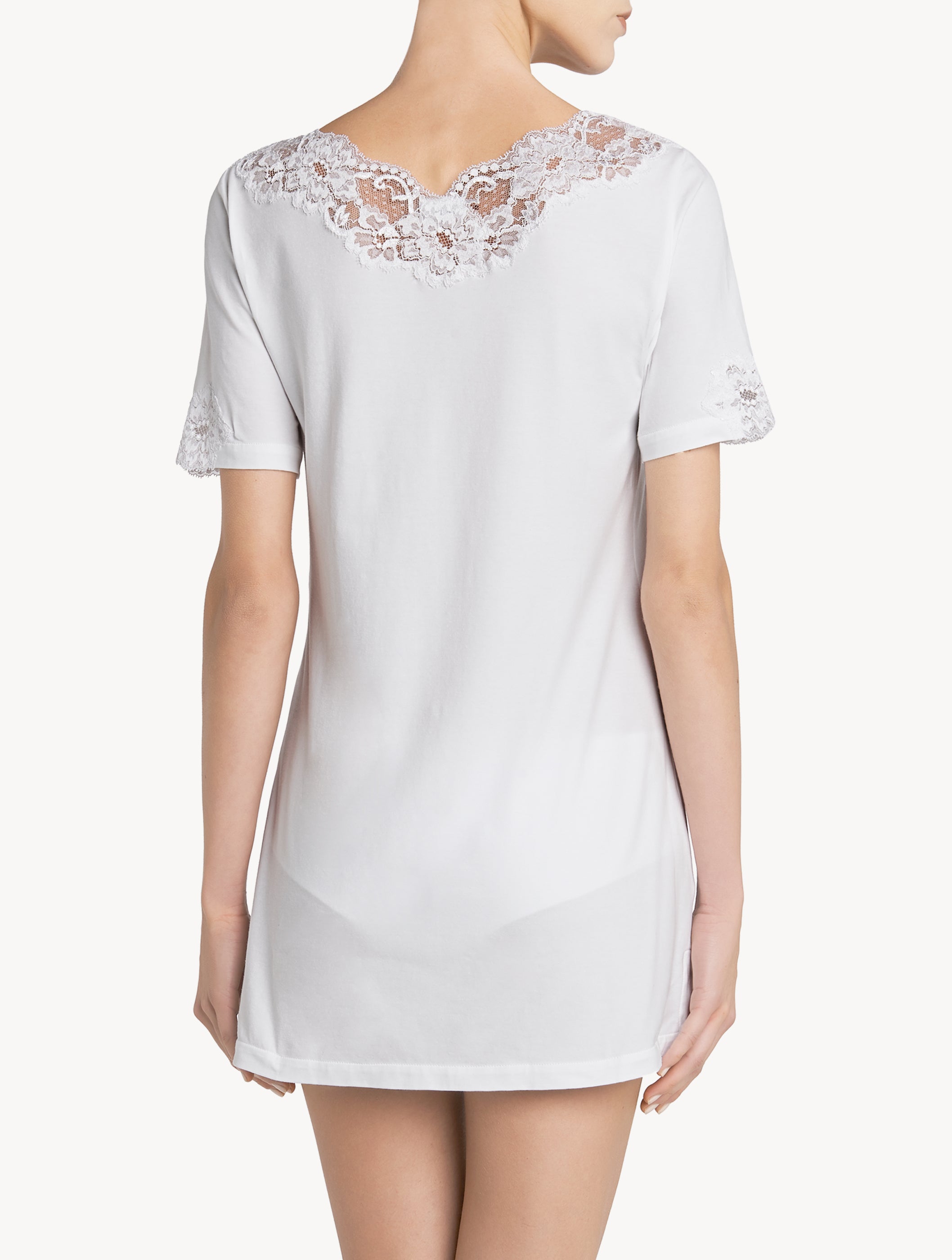 Souple White cotton T-shirt
