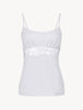 Souple White cotton vest top