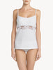 Souple White cotton vest top