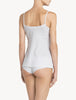 Souple White cotton vest top