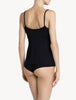 Souple Black cotton vest top