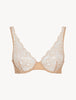 Layla Reggiseno con ferretto in lycra beige