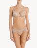 Layla Reggiseno con ferretto in lycra beige