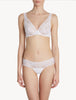 Layla Lycra Underwired bra in White