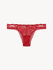 Layla Lycra Brazilian Brief in Red