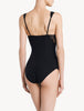 Layla Lycra Bodysuit in Schwarz