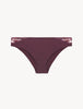 Flower Explosion Medium Briefs in Burgunder