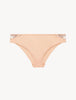 Flower Explosion Medium Briefs in Beige