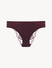 Flower Explosion Brazilian Briefs in Burgunderrot