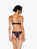 Maison Contouring Black Brazilian Briefs in stretch tulle