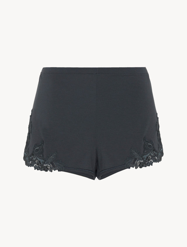 Maison @Home Shorts aus grauem Jersey