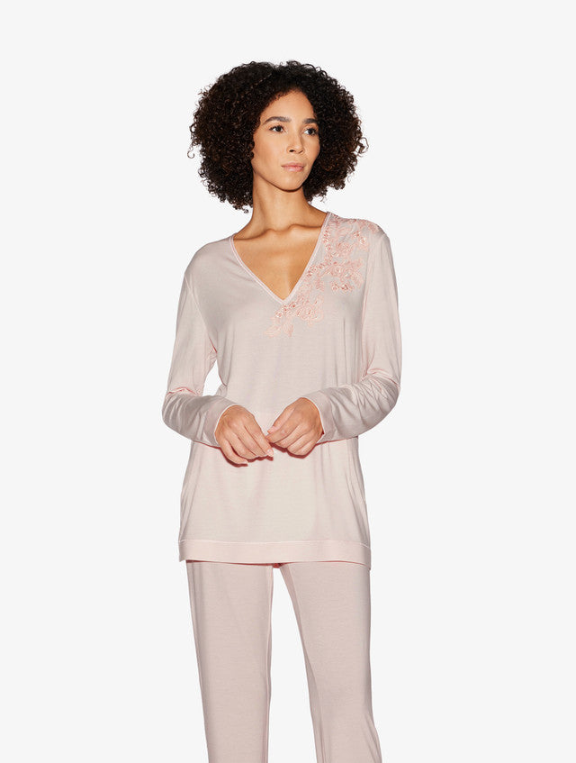Maison @Home Long-sleeved Shirt in pink