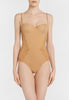 Shape Allure Body beige con raffinati dettagli in pizzo Chantilly