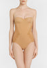Shape Allure Body beige con raffinati dettagli in pizzo Chantilly
