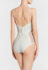 Shape Allure Body bianco con raffinati dettagli in pizzo Chantilly