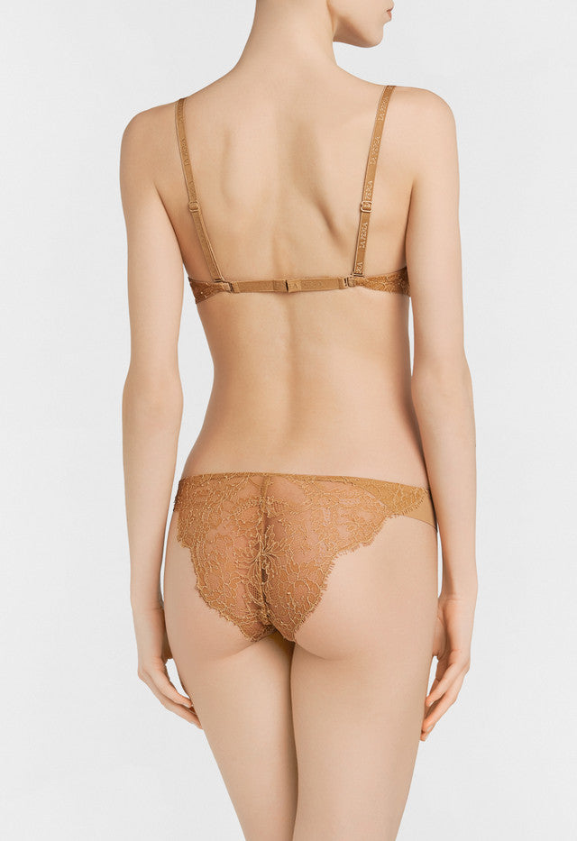 Shape Allure Beige Multiway bra with Chantilly lace
