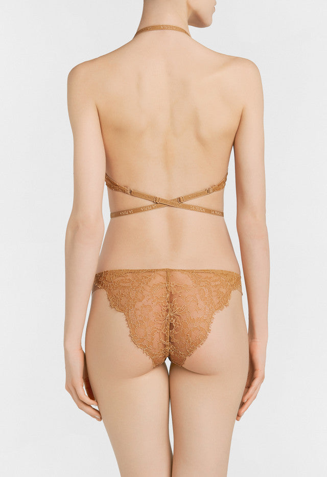 Shape Allure Beige Multiway bra with Chantilly lace